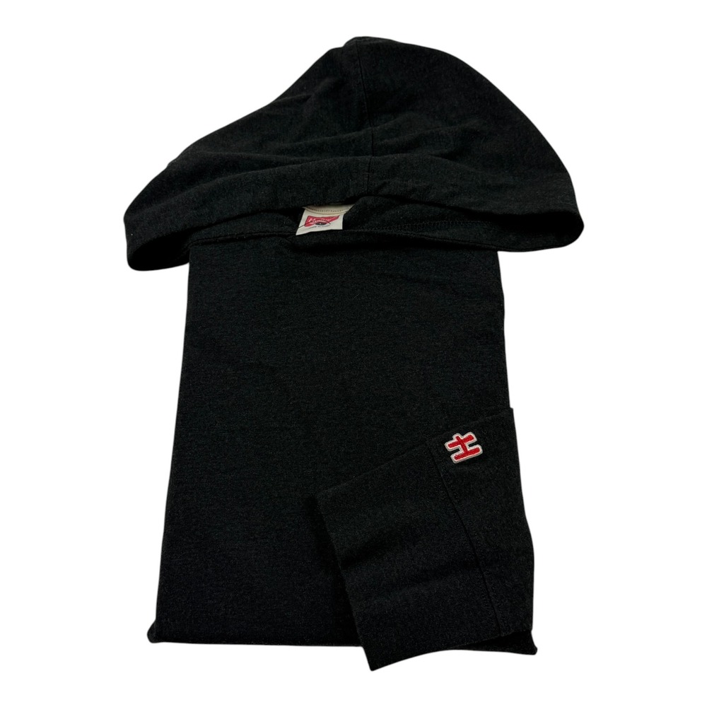 Homage Mens Black Tri-Blend Lightweight Pullover Hoodie Size L RN 122964 LNWOT